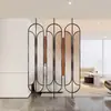 Parede Divisória de Tela de Vidro Ultra Transparente para Sala de Estar, Entrada Simples Moderna, Banheiro, Sala de Jantar, Banheiro