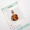 Nuevo Colgante de Pan de Agua Alcalina, Colgante Creativo Personalizado para Bolsa, Llavero, Joyería de Regalo para Pareja