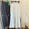 Pantalones de Modelo 6036 de Tiro Alto, Corte Bootcut, Pierna Recta, Súper Elásticos, Adelgazantes, Ligeramente Acampanados