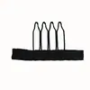 Peine de Resorte para Peluca, Malla para Gorra, Pinza Fija para Base de Malla, Pasador, Tenedor de Acero, Accesorio de Peine para Cabello, Pinza en Forma de U, Peine para Peluca
