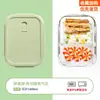 Caja Conservadora de Alimentos, Fiambrera de Vidrio Dividida, Fiambrera Bento Resistente al Calor, Recipiente para Microondas, Fiambrera para Oficinistas, Vidrio de Borosilicato Alto