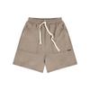 Pantalones casuales sencillos de verano de la marca de moda americana Street para hombre y mujer, pantalones cortos holgados con diseño de nicho y bolsillos grandes.