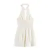Al por mayor Verano 2026 Nuevo Vestido Mini de Cuello Halter para Mujer Estilo Europeo y Americano 12497