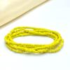 Cadena Corporal Transfronteriza Europea y Americana con Cuentas de Vidrio, Cadena de Cintura de Joyería Hecha a Mano Elástica con Accesorios de Colgante de Pez Mano Mágica a la Moda