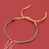 Pulsera de Colores Tejida a Mano Estilo Tíbet Regalo Accesorios de Joyería DIY Pulsera de Hilo Rojo para Mujeres Producto Semi-Terminado