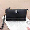Nova Bolsa Feminina, Porta-Moedas Multifuncional, Bolsa Fashionável para Celular em Couro Genuíno, Bolsa Clutch Feminina Quadrada Versátil em Couro Bovino de Primeira Camada