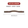 Rolo de massa carbonizado salão de beleza Gua Sha madeira de faia meridiano corpo inteiro desbloqueio bastão de Gua Sha de madeira massagem costas