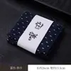 Toalla de té absorbente de algodón y lino grueso estilo japonés, Mantel de mesa de té vintage de doble capa y doble cara, Accesorios de té Kung Fu inspirados en Zen