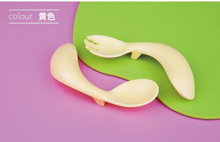 婴儿弯叉勺_13