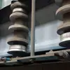 Telhas antigas de aço inoxidável, telhas de bambu de aço inoxidável 304, telhas de telhado de construção antiga, telhas metálicas resistentes à corrosão feitas sob medida