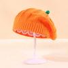 En stock, gorro de punto para padres e hijos de otoño e invierno, recién llegado, boina cálida de calabaza de Halloween, gorro de punto de invierno al por mayor