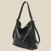 Comércio Exterior Transfronteiriço 2025 Nova Bolsa Feminina Moda Europeia e Americana Bolsa de Mão Pu Bolsa Tote Feminina Transversal Ombro Bolsa Casual