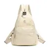 Mochila Nueva de Moda, Mochila Casual para Viajes Cortos, Bolso Cruzado Multifuncional, Mochila Escolar de Textura Ligera para Hombres y Mujeres
