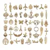 Juego de 400 Accesorios Pequeños Mixtos, Colgantes de Aleación Esmaltada para Pulseras, Collares, Pendientes, Accesorios para Llaveros y Materiales para Colgantes