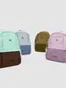 Mochila de estudiante para el día a día con bloqueo de color estilo dopamina transfronteriza, mochila ligera de gran capacidad para viajes al aire libre para mujer