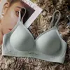 Bestseller 5517 Sujetador de Gel Suave Sin Costuras con Soporte Inalámbrico para Mujer, Espalda Hermosa, Copa Fija, Busto Pequeño, Push-Up