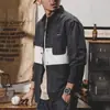 Camisas de Manga Larga para Hombre Marca de Moda Chaquetas Casuales para Primavera y Otoño Camisas para Hombre con Diseño Único Ropa de Trabajo de Nicho