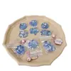 Nuevo Colgante Squishy de Océano Juguete para Aliviar el Estrés, Caja de Color de 24 Piezas Gadget Squishy para Aliviar el Estrés
