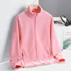 Jaqueta de Lã Fleece 901 Estilo Casal Outono e Inverno Fleece Pesado 360g Jaqueta de Lã Polar Gola Alta Masculina Zíper Abertura Interna