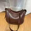 Bolso de Mensajero de Cuero de Primera Capa Curtido al Vegetal, Bolso Cruzado de Hombro Casual Artístico Hecho a Mano de Cuero Genuino Vintage para Mujer