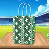 Bolsas de Regalo de Fútbol Temáticas del Mundial, Bolsas Tote para Eventos Deportivos, Recuerdos de Fiesta Deportiva, Bolsas de Papel Kraft Personalizadas