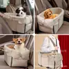 2026 Novo Modelo Assento de Carro para Cachorro Pequeno Cama de Carro para Pet Console Central Cama de Cachorro para Carro Pet