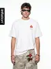 Ropa para Hombre Jie Zhan Camiseta de Correr con Frutas 2026 Nuevo Verano Estilo Callejero Americano Estampado de Letras Cuello Redondo Manga Corta