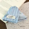 Atacado Presilha de Garra Triângulo de Tecido Estilo Coreano Botão de Xadrez Azul Etiqueta de Tecido Presilha de Tubarão Presilha para Coque Atrás da Cabeça de Menina Delicada