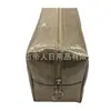 Configuração de fábrica-fazendo bolsa de maquiagem com glitter pó dourado e prateado bolsa de maquiagem configuração-fazendo logotipo "fábrica profissional"