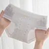 Categoría de Ropa Interior para Niña Fresca Ropa Interior de Algodón para Bebé Algodón Puro para Mujer 10A Bragas de Cobertura de Cadera de Cintura Media