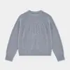 Suéter de Punto Grueso de Cachemira Otoño/Invierno 2026 con Patrón Hueco, Jersey de Cuello Redondo, Suéter de Cachemira Retro para el Trabajo para Mujer