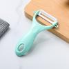 Pelador multiusos de cerámica multicolor para melones, pelador de cocina, cuchillo creativo para pelar en forma de U, venta al por mayor
