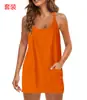 En stock Europa y Estados Unidos transfronterizo Amazon 2024 verano mujer top de tirantes shorts de una pieza traje casual de una pieza