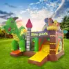 Castillo Inflable Grande Interior y Exterior Castillo Travieso para Niños Tobogán Cama Elástica Trampolín Puesto Centro Comercial Atrio Parque de Diversiones