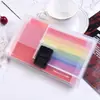 Carpeta de Acordeón de Colores Arcoíris A6 Mini Organizador de Documentos con 13 Compartimentos, Carpeta Portátil Personalizable para Documentos de Oficina