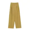 [Novedad de principios de otoño] Versión A Pantalones de Pierna Ancha Perfilados Moda de Principios de Otoño Pantalones Casuales Joker FC12515