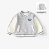 Roupas Infantis Primavera e Outono Roupas de Fora para Bebês Uniformes de Baseball para Meninos Roupas para Passeio de Meninas Tops para Bebês Meninos Desenho Animado