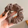 Scrunchie infantil estilo coreano com bolinhas e babados 2026 novo modelo para meninas, alta elasticidade, não danifica o cabelo, adequado para rabos de cavalo