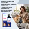 Spray de Cuidados com a Pele para Pets Universal Limpeza e Conforto da Pele do Corpo do Pet Spray de Cuidado para Uso Externo Sem Enxágue