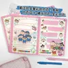 Uniforme Escolar Nuevo Equipo de Defensa Xiaoxin Cuaderno de Cuero A5 Cuaderno de Páginas Interiores Pintadas a Todo Color Anime Cuaderno de Crayon Shin-Chan