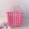 Nova Bolsa Artesanal Grande Capacidade Cesta de Legumes Bolsa Simples Portátil Versátil Bolsa Feminina Casual Atacado Bolsa de Praia