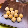 Colgante de caricatura tallado en semilla de Bodhi asada al carbón, cuentas budistas coleccionables, pulsera, cuentas sueltas hechas a mano para DIY