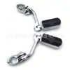 Pedal de Pie de Aleación de Aluminio Modificado para Motocicleta de 32 mm Accesorios de Modificación de Pedal Soporte de Pedal de Pie Listo para la Venta