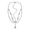 Colgante de gota de agua simple transfronterizo con diamantes de imitación, accesorios para el cabello, colgante de ceja de moda europea y americana, accesorios de cadena para la frente, cadena para el cabello