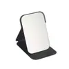 Espejo Pequeño Portátil Plegable de Mano Mini de Escritorio para Estudiantes Dormitorio Hogar Bolsillo Espejo de Maquillaje para Mujeres