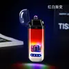 Encendedor recargable de doble arco con iluminación genial, color degradado, a prueba de viento, tipo C, fabricante, venta al por mayor