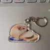 Gato Cheems Divertido y Perro Paquete de Expresiones Divertidas Llavero Acrílico Colgante para Mochila Pequeño Regalo