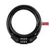 Candado para Bicicleta Candado de Contraseña Bicicleta Eléctrica Contraseña de Cinco Dígitos Portátil Cable de Acero Antirrobo Candado de Contraseña Accesorios para Candado de Bicicleta Venta al por Mayor