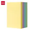 Deli BT203 adesivos fortes 76mm x 101mm100 notas de lembrete fáceis de destacar bons adesivos firmes excelentes coisas