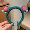 Diadema de Cabeza de Reno Navideña Linda Diadema de Disfraz Decoración de Astas para Niños Pinza para el Cabello Regalo Adorno para el Cabello de Niña Pequeña